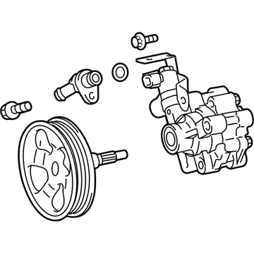 Toyota 4Runner Power Steering Pump - 44310-60542