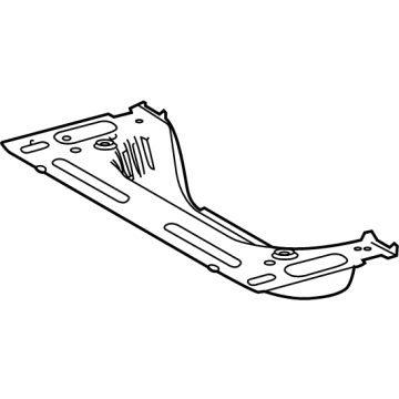 2017 Toyota Mirai Floor Pan - 58312-62010