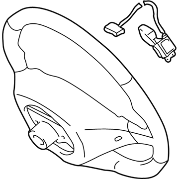 Toyota 45100-42080-C0 Steering Wheel