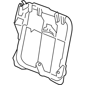 Toyota 71017-0R070 Seat Back Frame