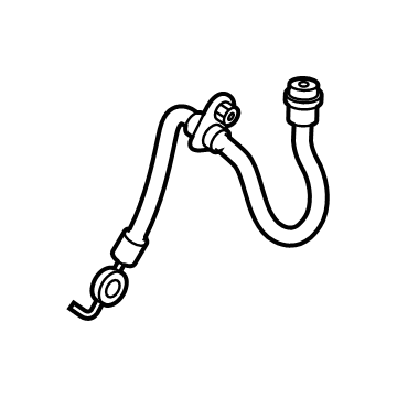 Toyota 90947-A2148 HOSE, FLEXIBLE