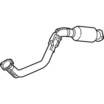 Toyota 17410-36200 Front Pipe