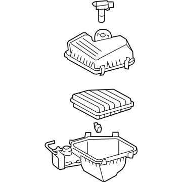 Toyota 17700-AD016 Air Cleaner Assembly