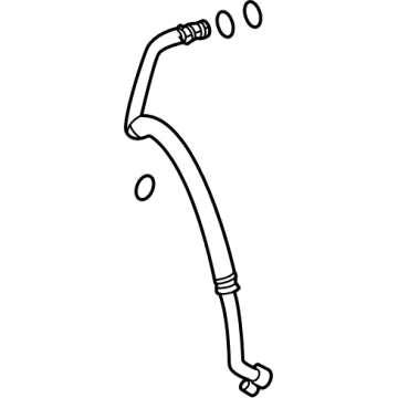 Toyota Grand Highlander A/C Hose - 88704-0E490