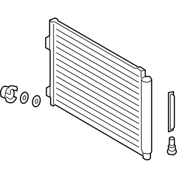 Toyota Grand Highlander A/C Condenser - 884A0-0E111