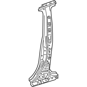 Toyota 61037-0R903 Center Pillar Reinforcement