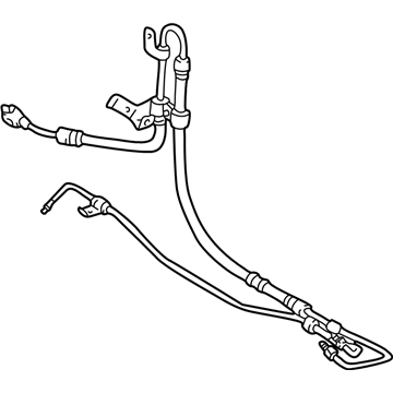 1998 Toyota Sienna Power Steering Hose - 44410-08021