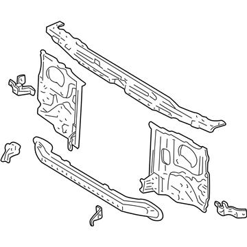 Toyota 53201-35100 Support Sub-Assy, Radiator