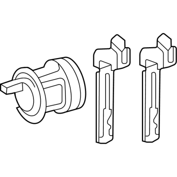 Toyota 69056-08010 Cylinder & Keys