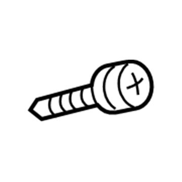 Toyota 90159-A0016 Door Trim Panel Screw