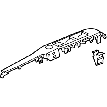 Toyota 74231-06A90 Switch Panel, Upper Passenger Side