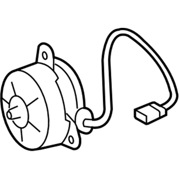 Toyota 16363-36170 Fan Motor