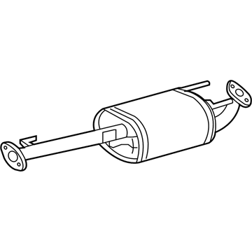 Toyota 17420-31370 Muffler & Pipe