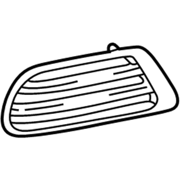 Toyota 62905-60050 LOUVER, QUATER Ventilation, RH