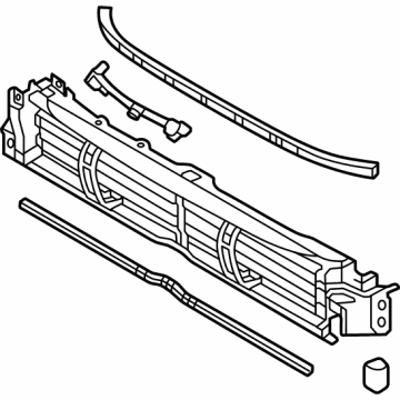 Toyota 53180-47130 SHUTTER ASSY, RADIAT