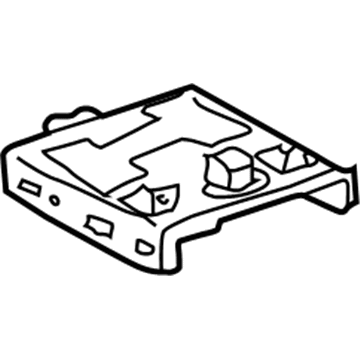 Toyota 74104-33030 Retainer Sub-Assy, Front Ash Receptacle