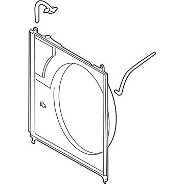 Toyota 16711-38120 Shroud Assembly