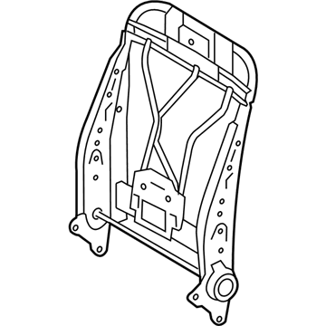 Toyota 71640-35060 Seat Back Frame