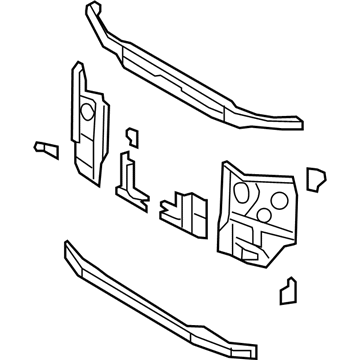 Toyota 53201-35231 Radiator Support