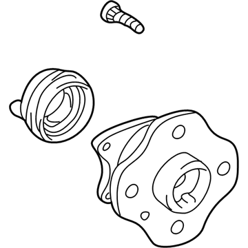 Toyota 42450-47020 Hub & Bearing Assembly