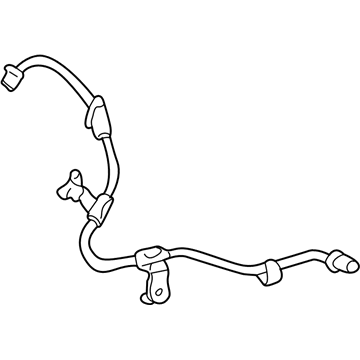 Toyota 89516-47040 Wire, Skid Control Sensor