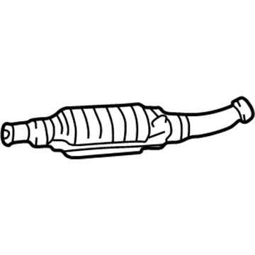 2004 Toyota Corolla Catalytic Converter - 17460-0D070