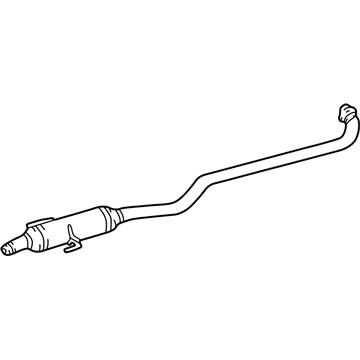 2002 Toyota Corolla Exhaust Pipe - 17420-0D050