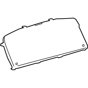 Toyota 83852-0X150 Glass, Combination Meter