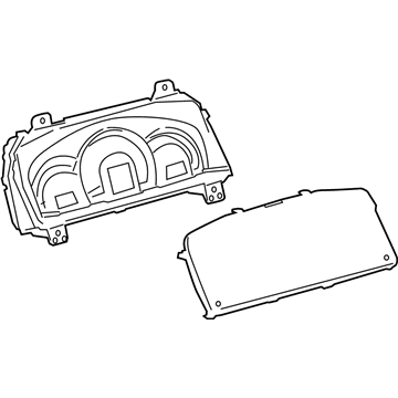 2013 Toyota Camry Speedometer - 83800-0X610