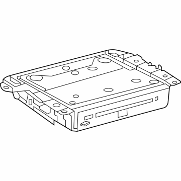 Toyota 86680-45120-B0 Display Unit, Light Gray