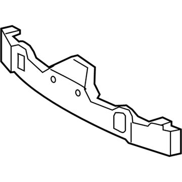 Toyota 52611-12230 Absorber, Front Bumper Energy