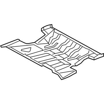 Toyota 58211-0R012 Center Floor Pan