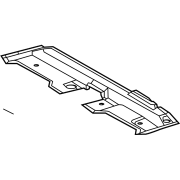 Toyota 58202-0R010 Pan Sub-Assembly, Center Fl