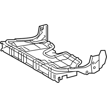 Toyota 71016-0C051 Frame Sub-Assembly, Rear Seat