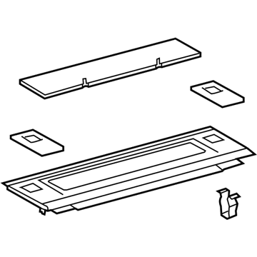 Toyota 58480-35041-C2 Floor Cover