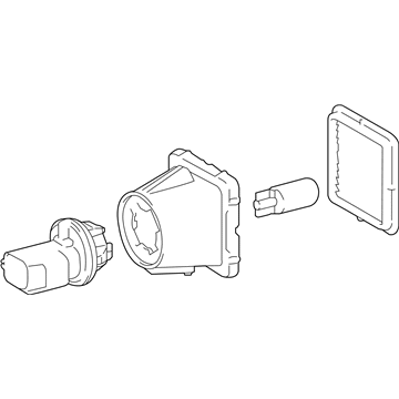 Toyota 81270-0C040 License Lamp