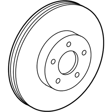 Toyota 43512-42040 Front Disc