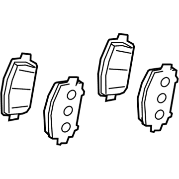 Scion 04465-42200 Brake Pads