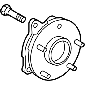 Scion 43550-0R010 Hub Assembly