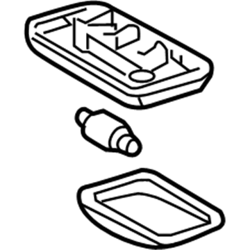 Toyota 81240-AA020-B2 Dome Lamp Assembly