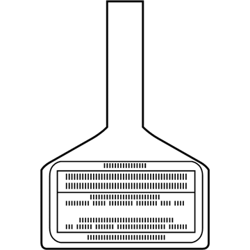 Toyota 74599-WB002 Air Bag Label