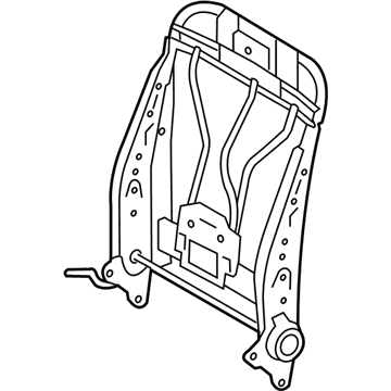 Toyota 71630-35250 Seat Back Frame