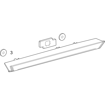 Toyota 81570-0E040 High Mount Lamp