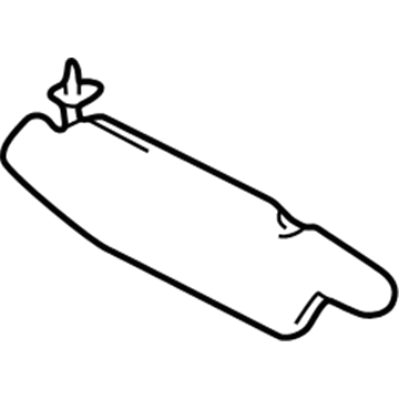 Toyota 74310-60770-A0 Sunvisor