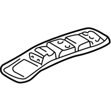 Toyota 63605-60011-B1 Roof Console