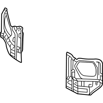 Toyota 53211-35161 Side Panel