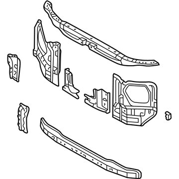 Toyota 53201-35211 Radiator Support, Front