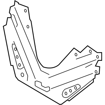 Toyota 64241-07020 Partition Panel