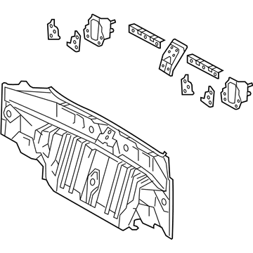 Toyota 58307-07040 Rear Body Panel