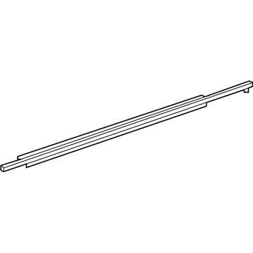 Toyota 75740-12480 MOULDING Assembly, Rear Do